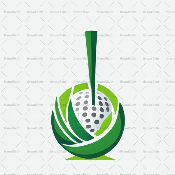 Golftee und Ball